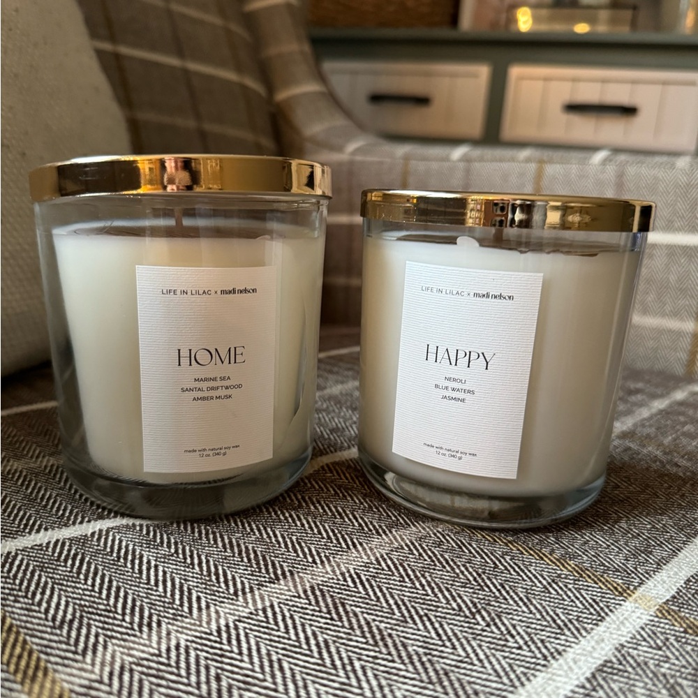 *New* Life in Lilac x Madi Nelson candle bundle